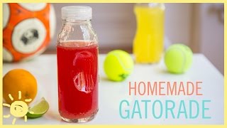 EAT  Homemade Gatorade [upl. by Shaylynn319]