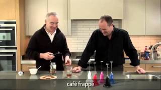 How to make a frappé coffee using an aerolatte milk frother [upl. by Flip]