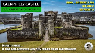 Caerphilly Castle  The Largest in Wales 2nd in Britain [upl. by Cence807]