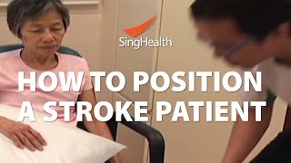 How To Position A Stroke Patient [upl. by Diet]