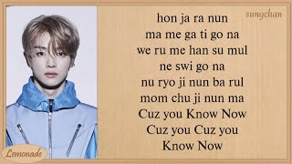 NCT U  Know Now Easy Lyrics [upl. by Robison]