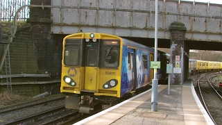 Half an Hour at 216  Birkenhead North Station 1022017  Class 507 508 terminus [upl. by Halsy]